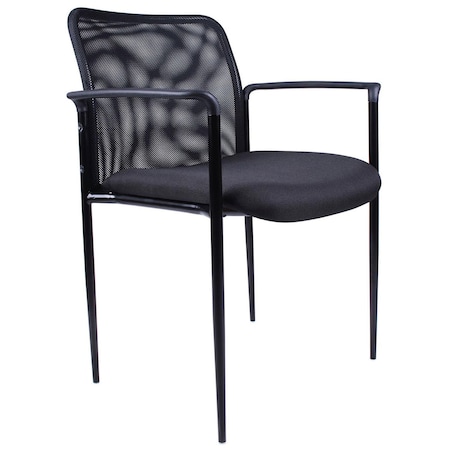 Global Industrial Guest / Side Chair, 24 in W 24 L 33 in H B522148
